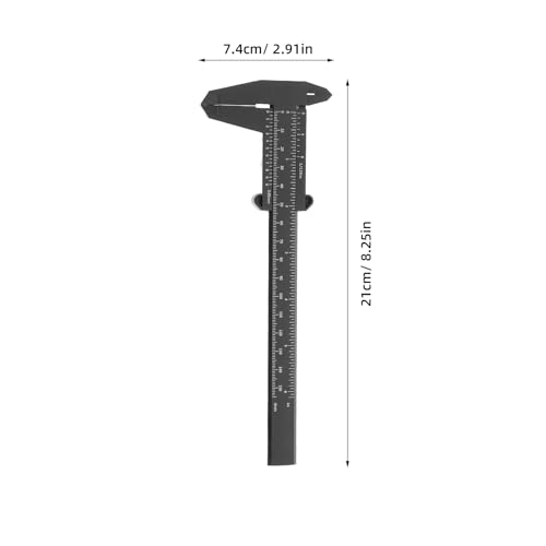 Calibrador Vernier de Plástico 15 cm 4 piezas miniatura 2