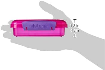 Sistema To Go Sandwich Box, 450mL - Assorted Colours