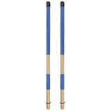 PRETYZOOM Drumsticks aus Bambus 1 Paar Leichte Bauweise für Tägliches Üben und Auftritte Passend für Kinder und Erwachsene Vielseitig für Verschiedene Schlagzeugstile in Blau