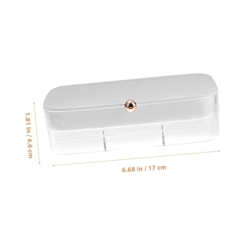 Boîte de rangement de bijoux voyage compacte avec compartiments pour bagues