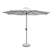 Produktbild RANSENERS Sonnenschirm Marktschirm Gartenschirm, 300cm Ø, Kippbar, Gestell Aluminium/Stahl, Bespannung 100% Polyester mit UV-Schutz