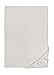 Produktbild biberna 0077866 Spannbetttuch Jersey-Elastic (Matratzenhöhe max. 25 cm) 1x 180x200 cm > 200x220 cm grau