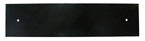 NACH KA House Address Sign/Plaque - Plain, 4 Numbers, Iron, 16.5 x 4 x 1