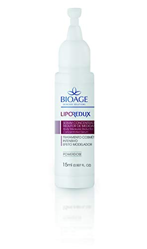 BIOAGE Liporedux Concentrated Serum, Body Size Reduction – Fat Molecules Breaker – Intensive Cosmetic Treatment, Body Shaper (0.50 fl. Oz.)