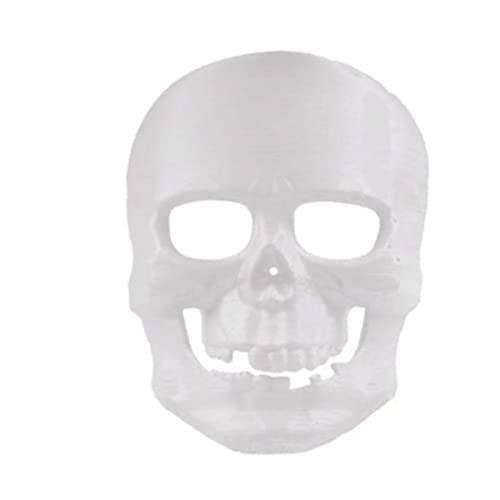 Máscara de Caveira Plástico Com Elástico De Halloween