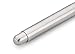 Kaweco LIBP-SV Ballpoint Pen, Oil-based, Lillipot, Silver, Genuine Imported