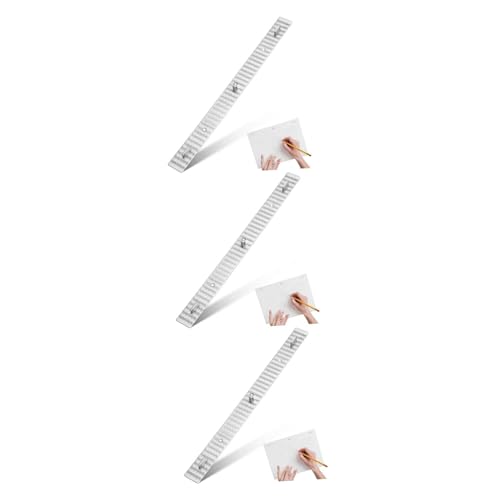 Règle d'animation polyvalente triple pour alignement précis