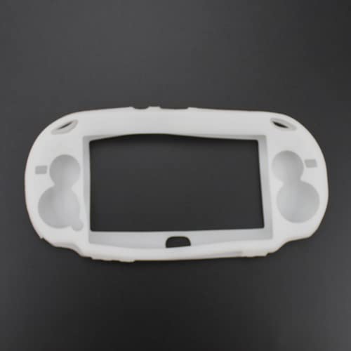 Image of Silicone Rubber Cover Case Shell Soft Protector Cover Case Skin for PSV 1000 Replacement (White)