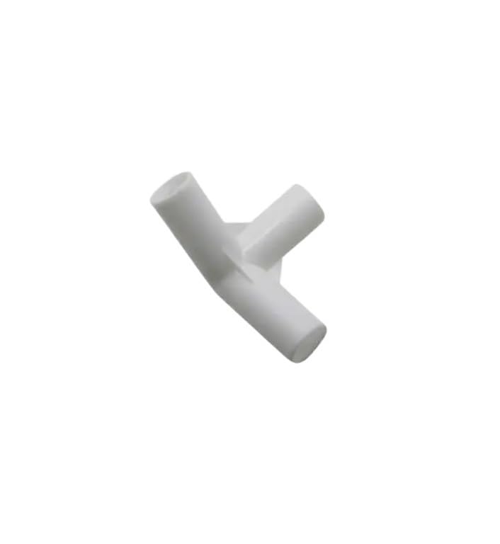 Mosiężne złączki rurowe, 5 szt. 12 mm PVC proste kolanko krzyżowe złącze 60 90 120 135(White 08)
