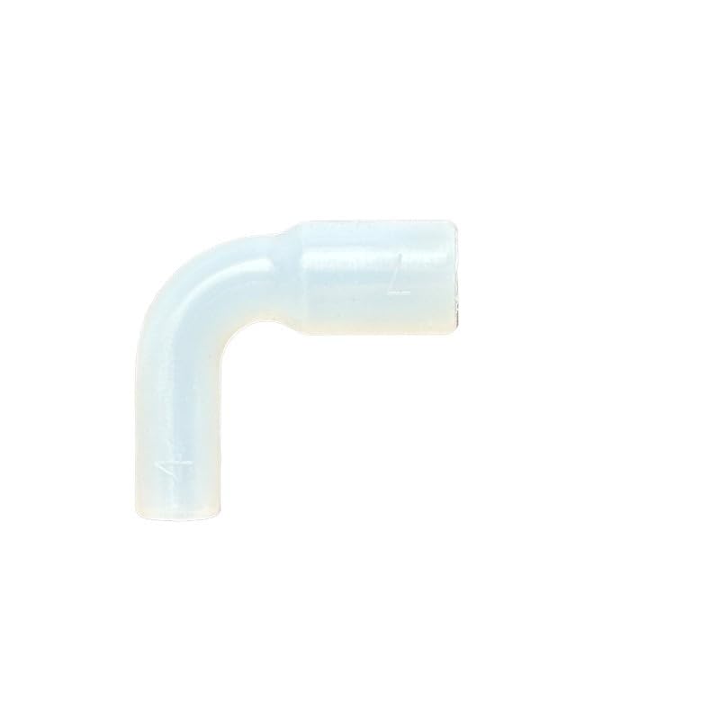 1 codo de silicona suave y duro conector de tubo de diámetro variable, acoplamiento de goma elástico en ángulo recto, tanque de peces riego jardín (codo 10-14, 1 unidad)