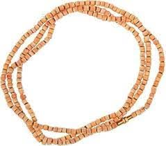 HC- Radhe Sandalwood kanthi mala-3 round/Triple round neck White sandalwood rosary (2 mm bead size)-image-37