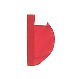 [トップエース] スクール対応 メッシュ・ネームキャップ 全9色 レッド FREE