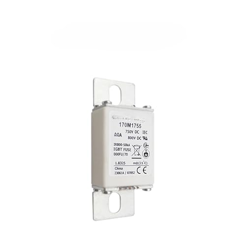 Fusible 170M1755 80A 750VDC cartouche protection courant continu