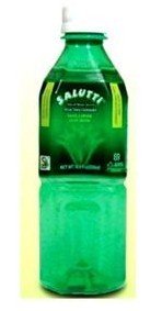 Salutti Aloe Pulp Juice, Original 16.9 oz Bottles (pack of 20) by Salutti