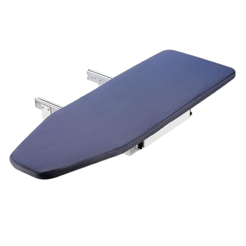 ZFUCMAYL Pull Out Ironing Board,180° Rotation Iron Board,Wall Mounted Iron Board with Removable Cloth Cover,for Bathroom Closet Vanity Cabinet Drawer(Color 1)