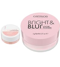 | Under Eye Brightener 010 & Bright & Blur Loose Powder Bundle | Vegan & Cruelty Free