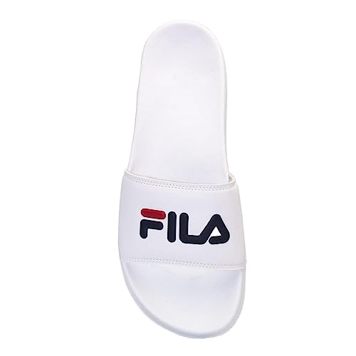 Chinelo Fila Drifter Basic Masculino,Branco/Marinho/Vermelho,42