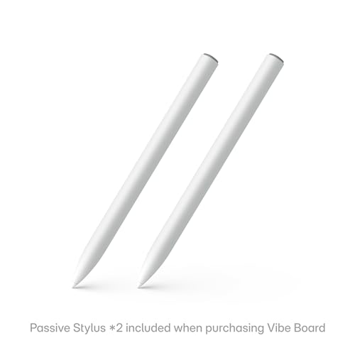 Image of Vibe (55 inch Board+Stand+Camera+Tab+Stylus) S1 4K UHD Smart Board, 55 Inch Digital Whiteboard for Office and Classroom, Electronic Presentation Meeting Device, Interative Touchscreen Display, ChromeOS