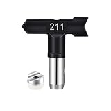 211 Airless Spray Tip for Standard Airless Paint Spray Guns for Spray Painting, Coating, Putty, Oil Paint, Water...