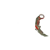 1、商品長さ：17 cm 2、商品の材質：亜鉛合金、錆びない。 3、商品包装：プラスチックケース 4、この商品は道具やコレクションとしてしか使えず、本物の刃物としては使えない