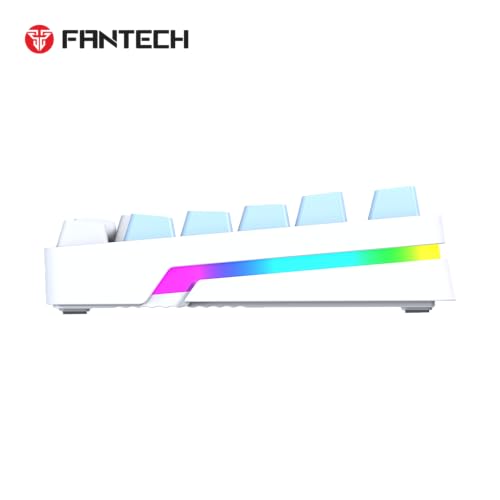 Image of Fantech Mechanical Gaming Keyboard, 75% TKL Layout, 83 Keys Hot Swappable, RGB Backlit, Double-Shot Keycaps, Wired Detachable Type-C Cable for Windows /Mac /PC /Laptop Gamers, Typists & Programmers
