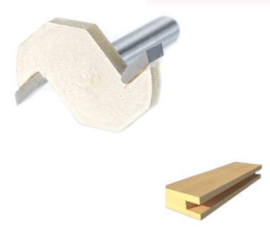 Fresa T Serrinha Debrum Serrinha T Haste 6mm Corte 1/8 (Perfil T)