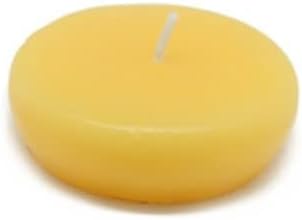 CFZ-027-12 2 .25 in. Floating Candles Yellow - 288 Piece