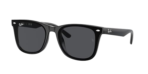 Ray-Ban RB4420 Sunglasses Bundle: RB 4420 601/87 Black Dark Grey and Universal Anti-slip Silicone Leash
