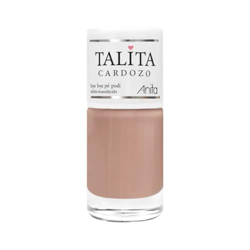 Esmalte Anita AntifĂşngico - Bye Bye PĂ© Podi Talita Cardozo, 10ml - Tratamento para Fungos e Micoses, Melhora a SaĂşde das Unhas