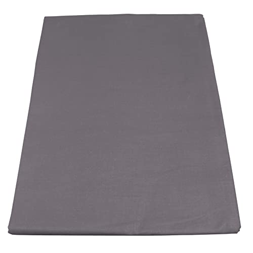 Massage Table Poly-Cotton Sheet Sets By Body Linen. - 3 Piece Set Includes 1 Fitted Sheet, 1 Flat Sheet And A Face Rest Cover. Super Soft And Durable For Professional Use (Gray) #TOP1