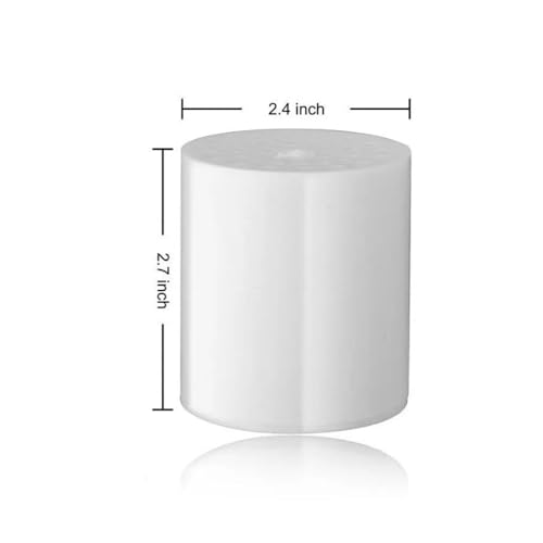 Cartucho de Repuesto para Filtro de Ducha, Filtro Universal para Cabezal de Ducha para Agua Dura, Suavizador de Agua con Alta Salida (Carbón) - TOOLSTAR miniatura 2