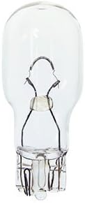 HC Lighting - T5 Wedge Base Miniature Style Lamp Low Voltage 12 Volt Clear (20 Pack) (4 Watt)