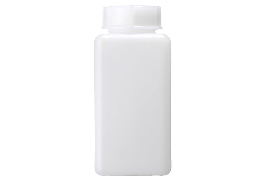 Vierkante Laborflasche Aus Kunststoff – 100 Ml, Farblos, 5 Stück – Vielseitig Einsetzbar Für Chemie, Proben Oder Hobby