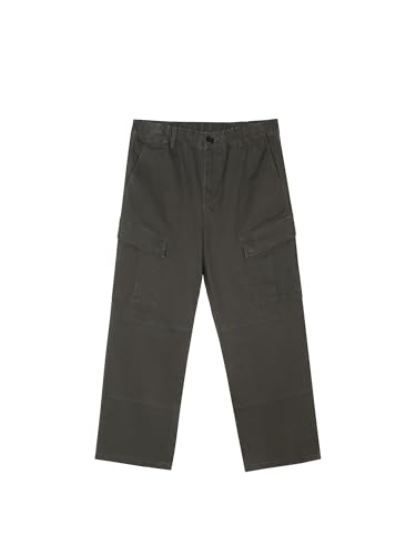 Men's Pants American Retro Spring Autumn Casual Big Pocket Workwear Commute Trouser3