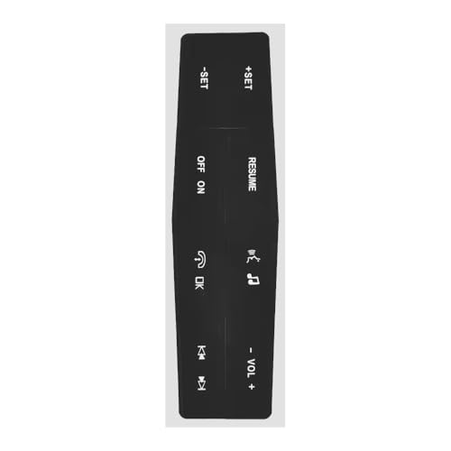 Autocollants de réparation pour boutons commande volant Mustang - 2