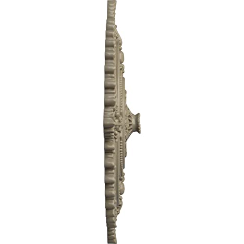 Image of Ekena Millwork CM29HYGDF - 29 1 /8 inchOD x 1 1 /4 inchID x 4 inchP Haylynn Ceiling Medallion (Fits Canopies up to 1 1 /4 inch) - Ceiling Medallion, Gobi Desert
