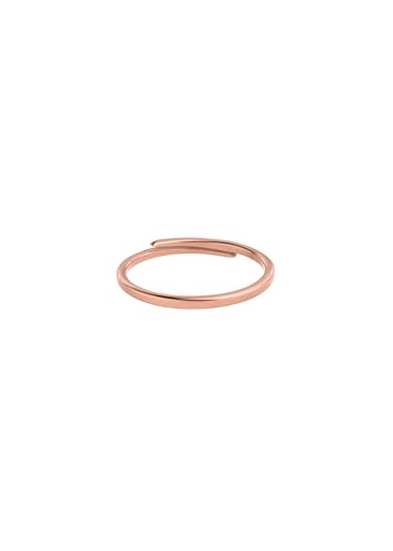 Purelei Forever - Anillo ajustable para mujer (52-58) de acero inoxidable resistente al agua – Anillo abierto en oro o plata – Símbolo de amor e infinito – Joya atemporal para mujer, Anpassbar, Acero