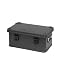 FIELDOOR アルミ コンテナ ボックス 蓋付き 収納ボックス フタ付き 収納ケース 収納BOX おしゃれ 道具入れ ストッカー 軽量 スタッキング BOX アウトドア キャンプ 収納箱 テーブル