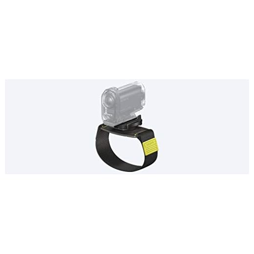 Sony AKA-WM1 handledsband (hållare med armband, 360 graders roterbart, lämplig för Action Cam FDR-X3000, FDR-X1000, HDR-AS300, HDR-AS200, HDR-AS50) svart