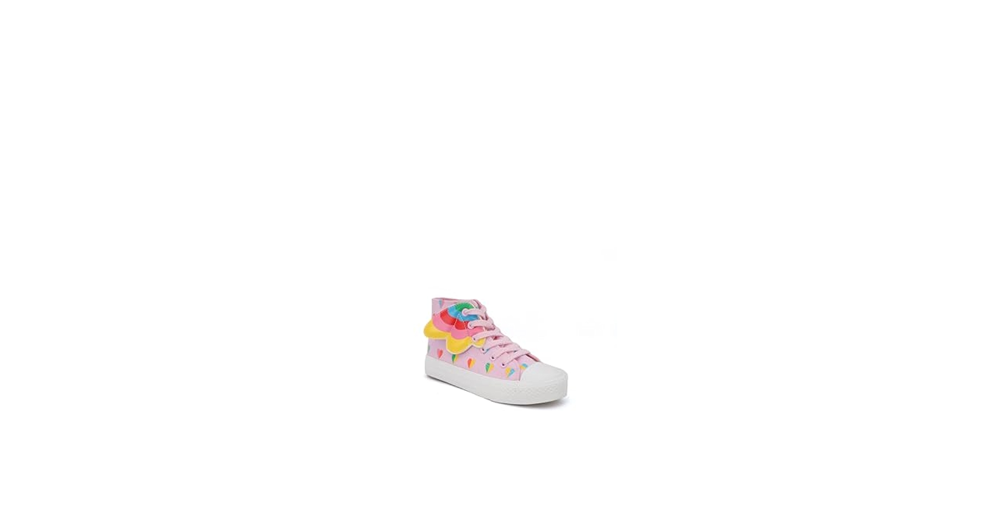 Amazon.com | YOKI Axel-Y Girls Heart Designed Wing Lace Up