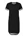 JDY Damen JDYivy Life S/S Dress Jrs Noos L ssiges Kleid, Schwarz, M EU