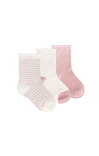 Organic Toddler Crew Socks 3-Pack | Multiple Colours3