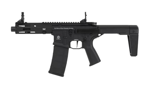 Poseidon Avenger+ QRF AEGR, Réplica Airsoft CQB, 330 FPS, Cuerpo de Polímero, Negro, 550-645mm