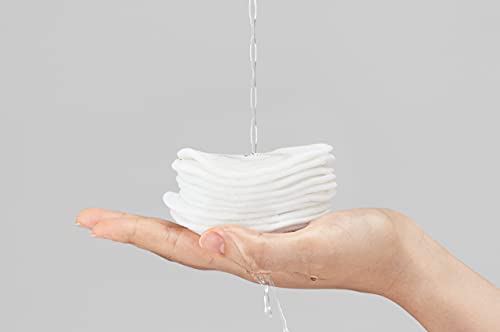 PURITO-Inner-Green-Reusable-Cotton-Rounds-10pads-with-Mesh-Bag-Multi-Purpose-Cleansing-Pad-Vegan-Cruelty-Free-Exfoliating-Korean-Skin-Care-Products