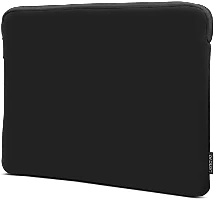 Lenovo Basic Laptop Sleeve 11 Inch Notebook/Tablet Compatible with MacBook Air/Pro Neoprene Material - Soft Fleece Lining - Zippered Top Opening - Black