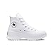 Converse Chuck Taylor All Star Lugged 2.0 Unisex, White/Egret/Black, 7.5 US Women/5.5 US Men