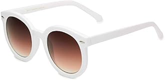 Round Oversized Retro Fashion Sunglasses for Women UV400 Trendy Big Circle Lens Designer Shades Glasses