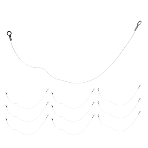 SHINEOFI Lot de 10 Fils de Découpe en Acier Inoxydable pour Coupe-Gâteau Accessoires de Pâtisserie Compatibles Trancheuses à Fromage pour Découpe Précise de Gâteaux Viandes et Pains