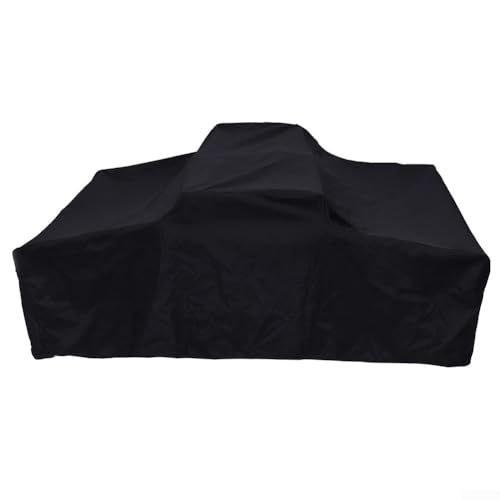 EasyByMall Cubierta impermeable para remolque de tienda de campaña, cubierta de remolque de 1,4 x 1,2 x 0,4 m, tela Oxford 210D para proteger tu techo de tienda de campaña o remolque