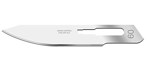 10x Klinge Nr 60, Post Mortem PM60, Swann Morten Figur Nr. 60 Ersatzklingen für Messer